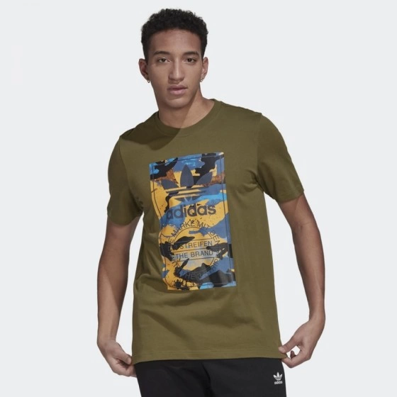 Adidas T-Shirt Camo Tongue