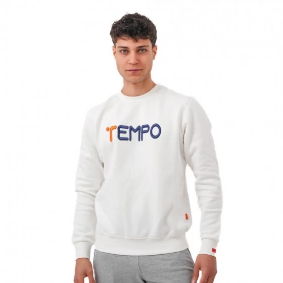 Tempo Sweatshirt B Blanc