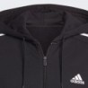 Adidas Sweat à capuche zippée 3 bandes