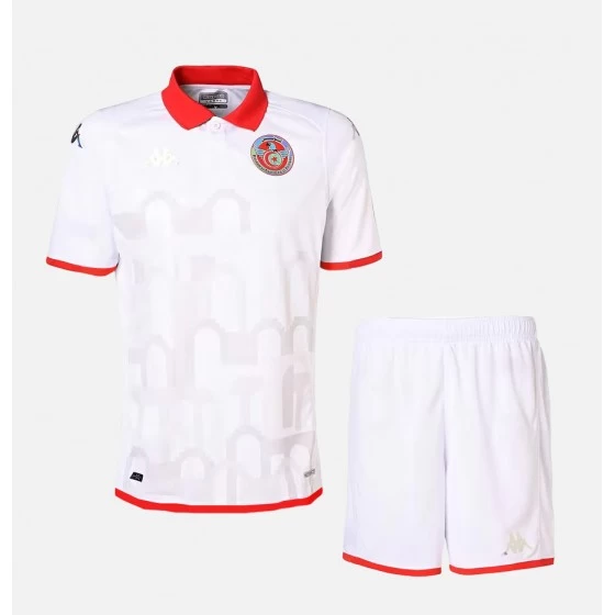 Kappa Maillot Equipe Nationale Enfant Can 2023  Blanc