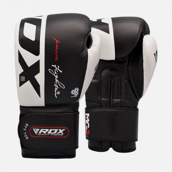 Rdx Gants De Boxe Leather S4 Black