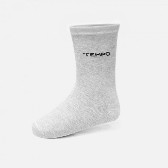 Tempo Chaussettes Mi Hautes Gris